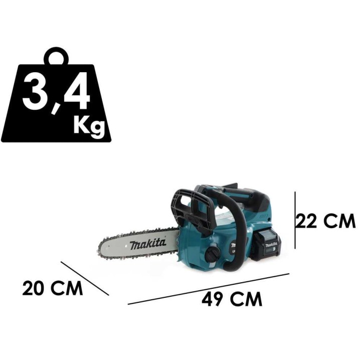 Makita UC002GZ akkumoottorisaha, 25 cm, 40 V, 4 Ah