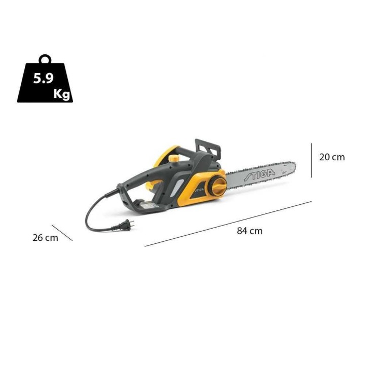 Stiga CS 122c sähkömoottorisaha, 2 200 W, terälevy 40 cm