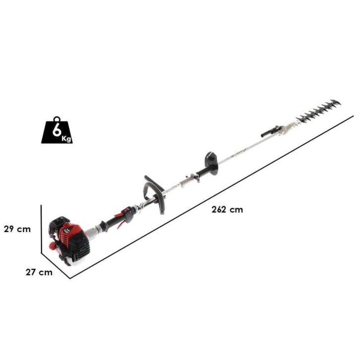 Shindaiwa SDK M262S varrellinen pensasleikkuri, 1,4 HP, 53 cm, 260 cm