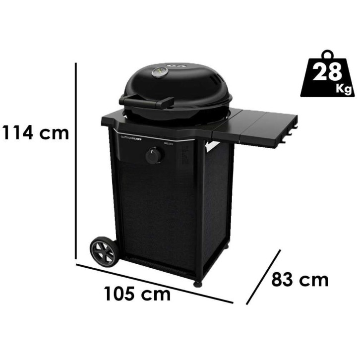 Outdoorchef Davos 570 G kaasugrilli, 8,5 kW, Easy Flip