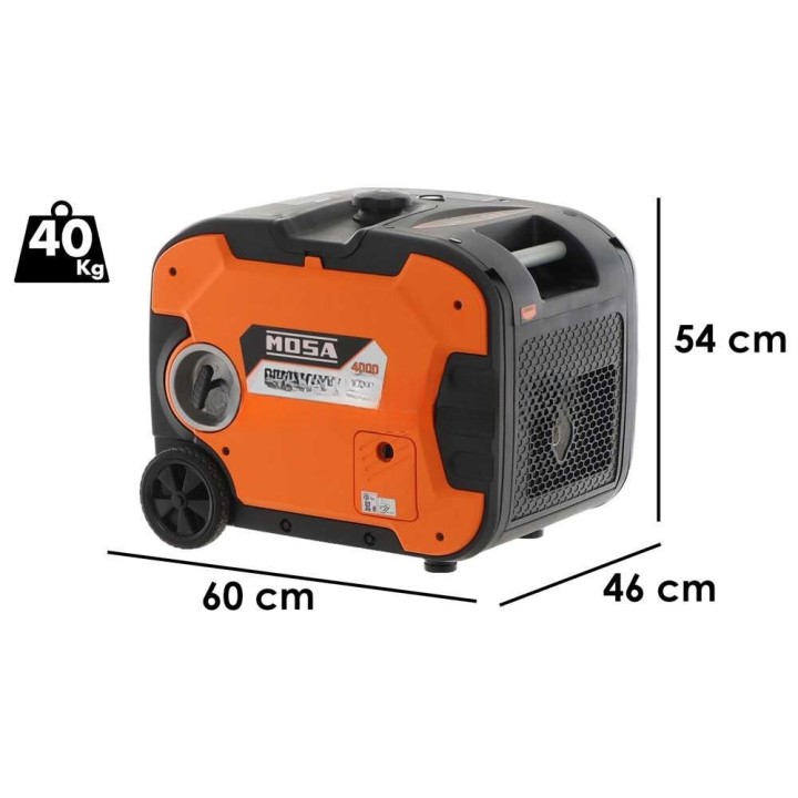 Mosa GE 3600 BMI invertterigeneraattori, 4 kW, 230 V