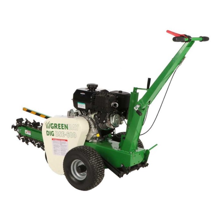 GreenBay DIG BSE-600 ketjukaivuri, Briggs&Stratton XR2100, 13,5 HP