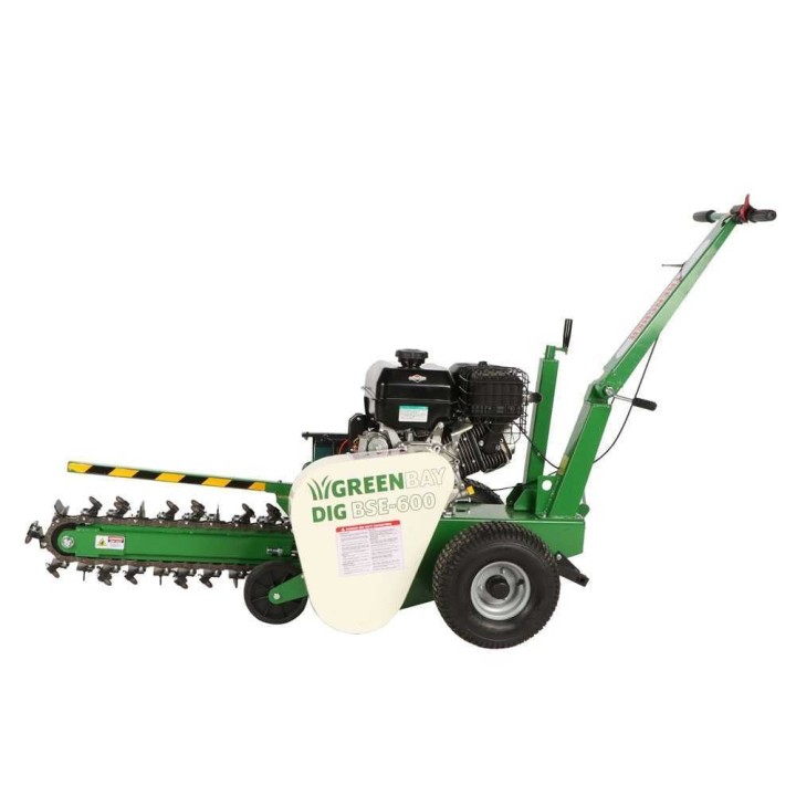GreenBay DIG BSE-600 ketjukaivuri, Briggs&Stratton XR2100, 13,5 HP