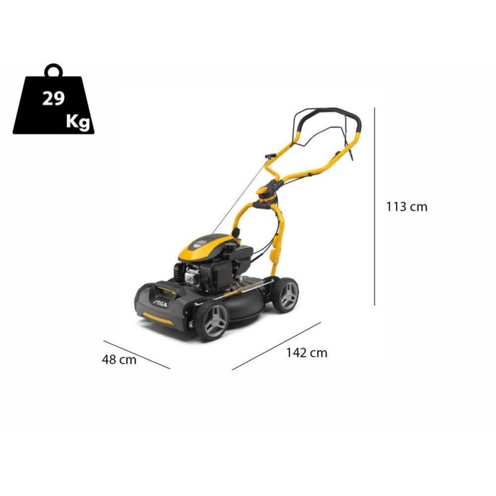 Stiga Multiclip 747 SD bensiiniruohonleikkuri, 45 cm, 139 cm³, 4,5 HP