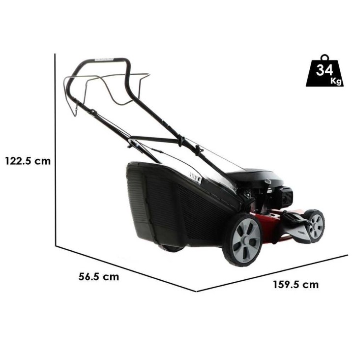 CastelGarden XC 53 HS vetävä ruohonleikkuri, 51 cm, Honda GCVx 170, 4 in 1