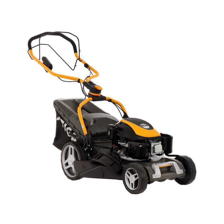 STIGA COMBI 748 SE itsevetävä ruohonleikkuri 46 cm 4 5 HP sähköinen käynnistys