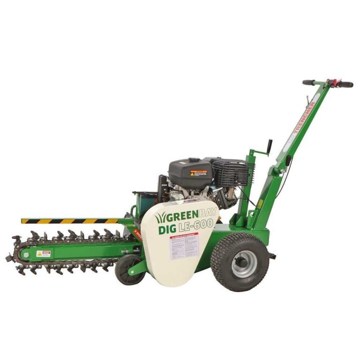 GreenBay DIG LE-600 ketjukaivukone, Loncin G420F, 15 HP