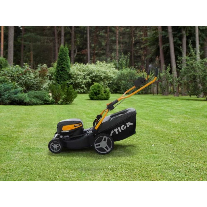 Stiga Combi 748e V akkuruohonleikkuri, 48 V, 46 cm, 2 akkua