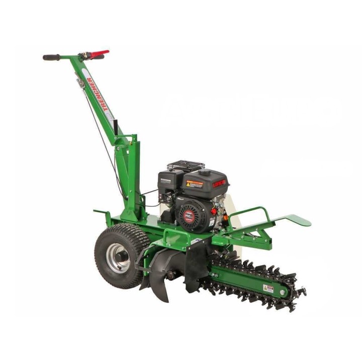 GreenBay DIG L-450 kaivuketjukone, Loncin 196 cm³, 6,5 HP, 45 cm syvyys
