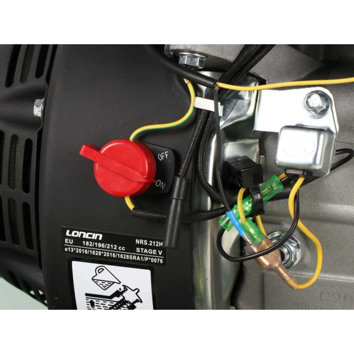 GreenBay DIG L-450 kaivuketjukone, Loncin 196 cm³, 6,5 HP, 45 cm syvyys