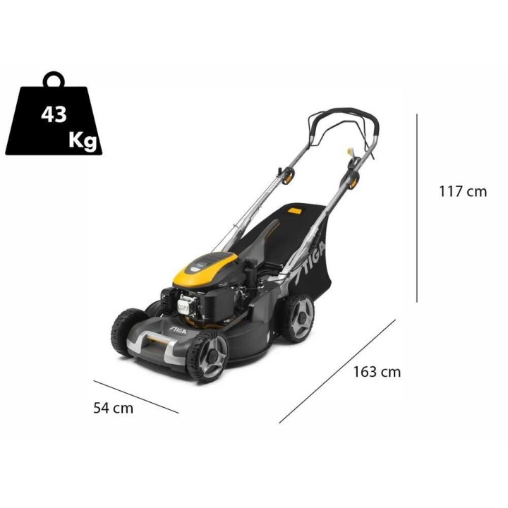 Stiga Twinclip 950 V bensiiniruohonleikkuri, 196 cm³, 48 cm, takaveto