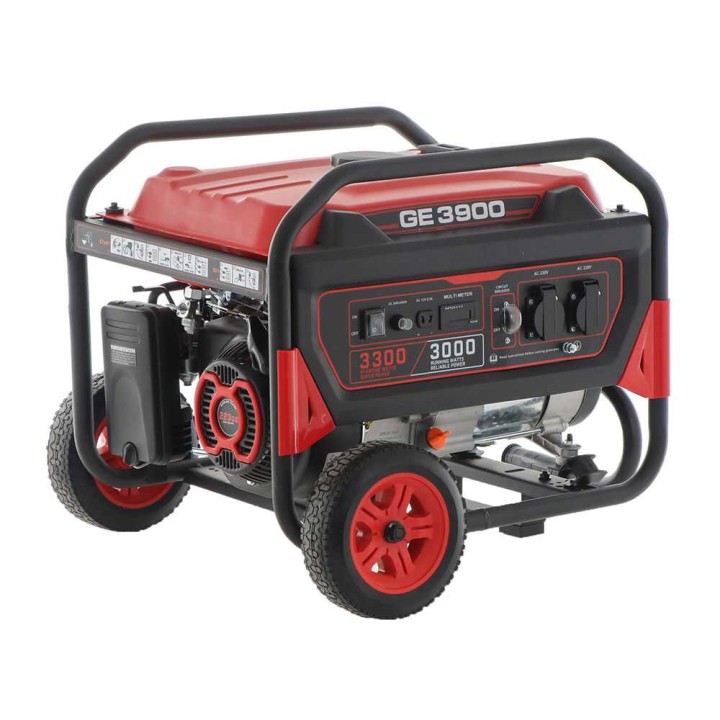 Mosa GE 3900 bensiinikäyttöinen generaattori, 3 kW, 3,3 kW, yksivaiheinen