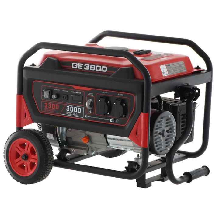 Mosa GE 3900 bensiinikäyttöinen generaattori, 3 kW, 3,3 kW, yksivaiheinen