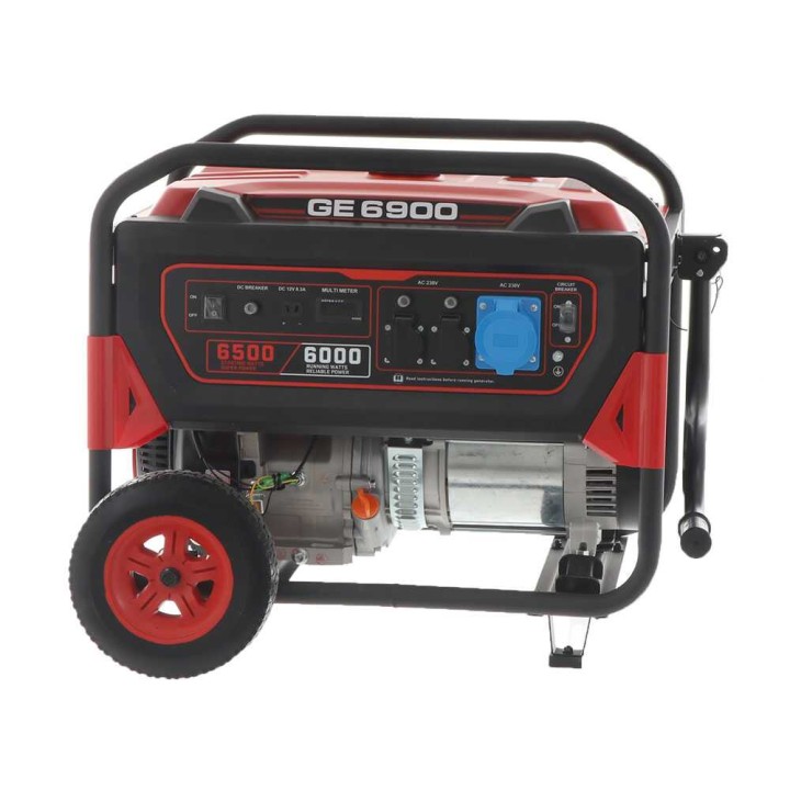 Mosa GE 6900 bensiinigeneraattori, 6 kW, 6,5 kW, 420 cm³, 20 l