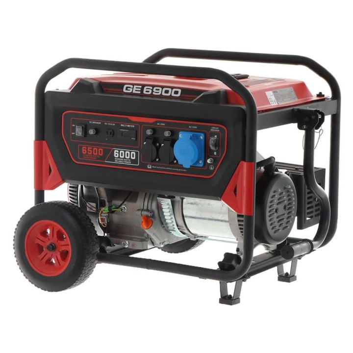 Mosa GE 6900 bensiinigeneraattori, 6 kW, 6,5 kW, 420 cm³, 20 l