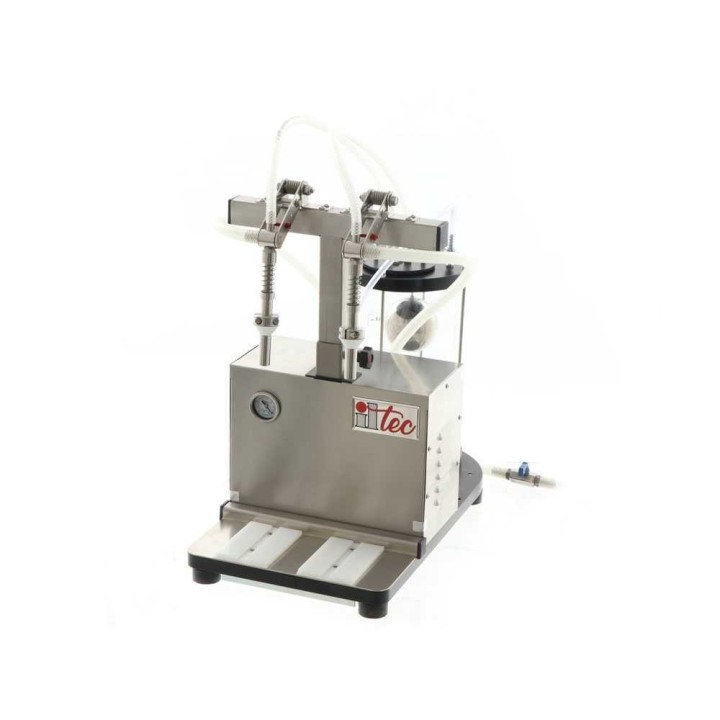 Il-Tec Ultrafiller 2 sähköinen alipaineella toimiva pullotuskone, 230 V, 2 suutinta