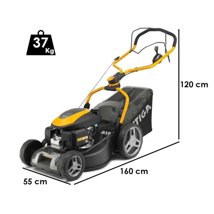 Stiga COMBI 753 V vetävä bensiiniruohonleikkuri, 51 cm, Honda GCVx 170