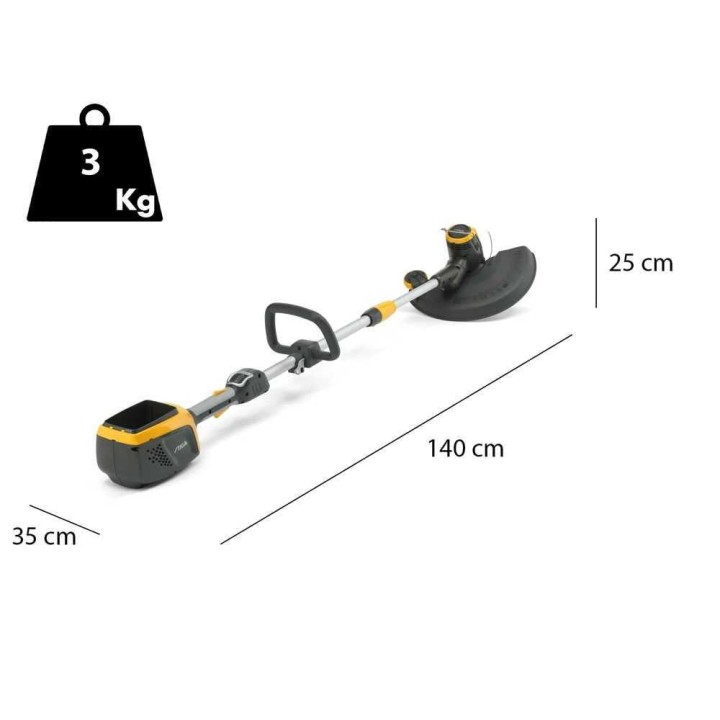 STIGA GT 500E akkutrimmeri, 48 V, 30 cm, ilman akkua ja laturia