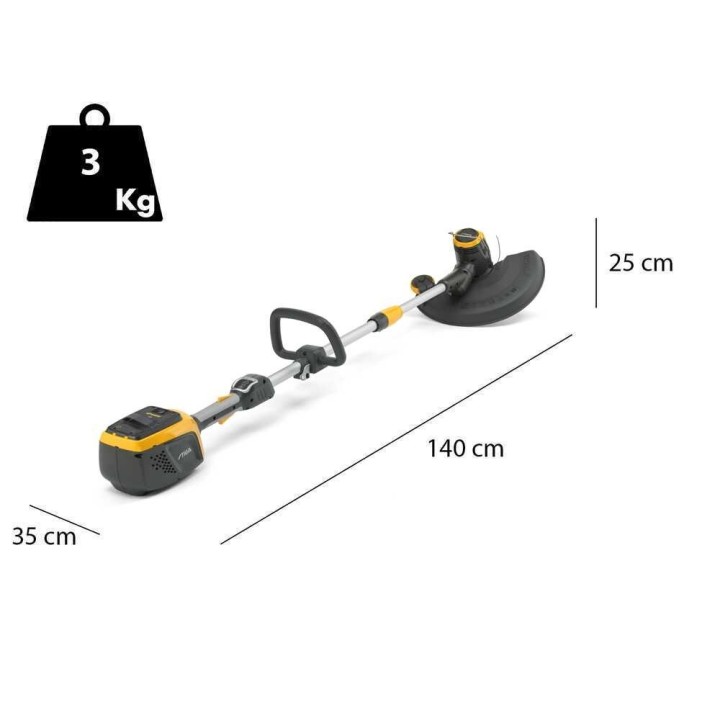STIGA GT 500E Kit -akkuruohotrimmeri, 48 V, 2 Ah