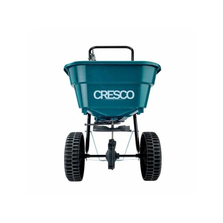 Cresco 10 S työnnettävä lannoitteenlevitin, 45 l, emaloitu teräs