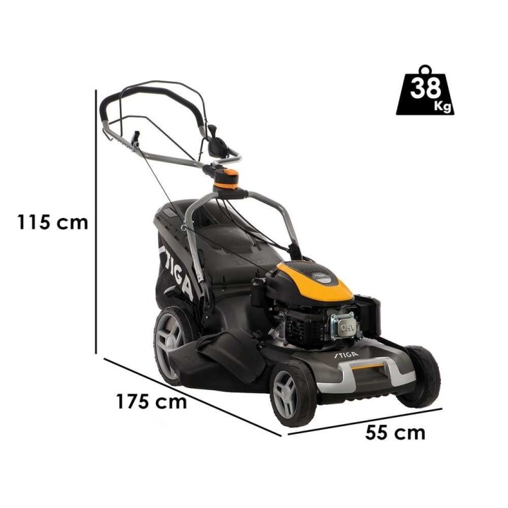 Stiga Combi 955 V vetävä ruohonleikkuri, 53 cm, 196 cm³, 6,5 HP
