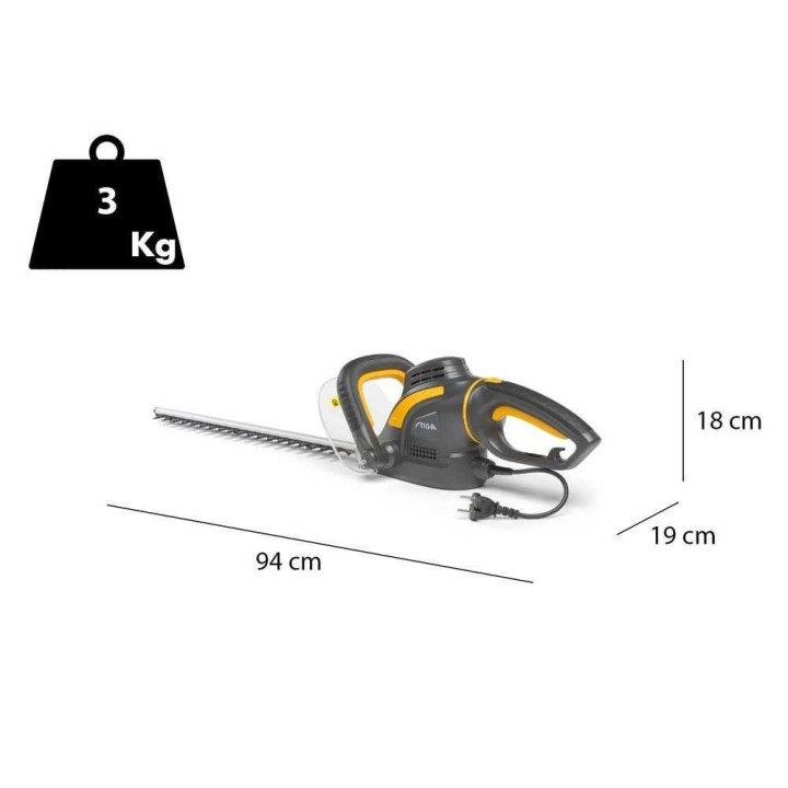 Stiga HT 105c sähköpensasleikkuri, 500 W, 51 cm