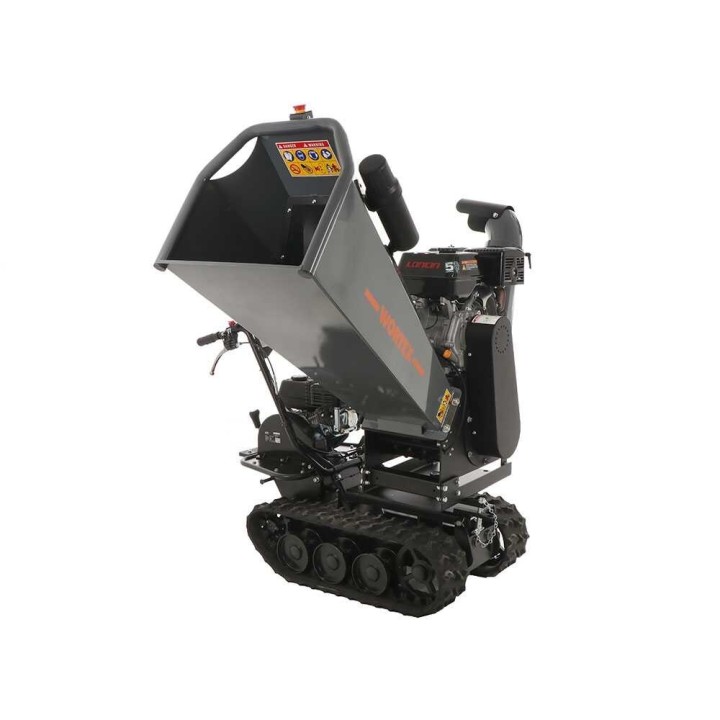 Wortex Tiger D420/120L tela-alustainen biokannotin, Loncin G420, 15 HP