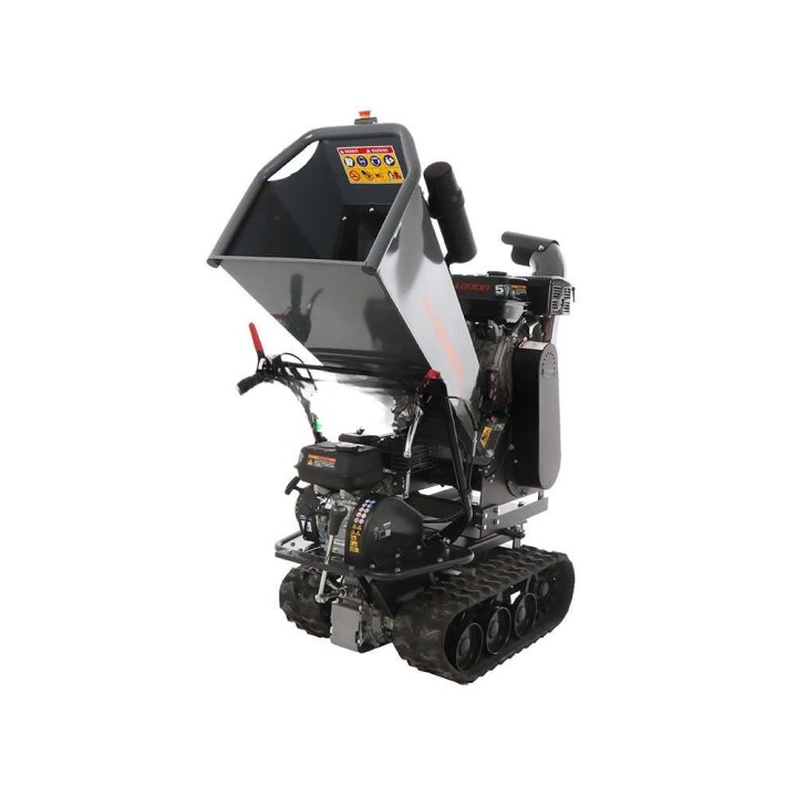Wortex Tiger D420/120L tela-alustainen biokannotin, Loncin G420, 15 HP