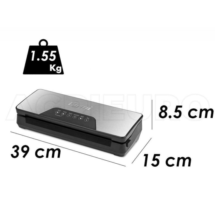 Girmi VT7500 tyhjiöpakkauskone, 30 cm, 130 W, 220 V