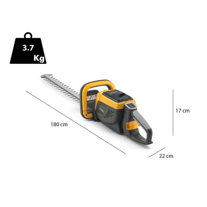 Stiga HT 500e Kit -akkupensasleikkuri, 48 V, 58 cm