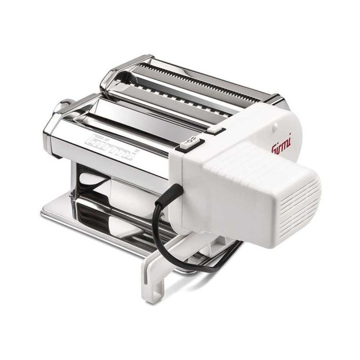 Girmi Pasta Machine pastakone, 90 W, sähköinen ja manuaalinen, ruostumaton teräs