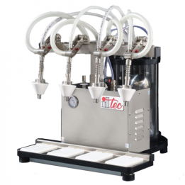 Il Tec Ultrafiller 4 Pomodoro pneumaattinen täyttökone paksuille nesteille 4 suutinta