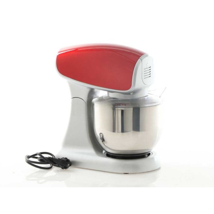 G3 FERRARI Pastaio DELUXE planetaarinen yleiskone, 1 200 W, 5,2 l, punainen