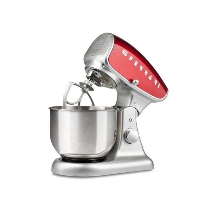 G3 FERRARI Pastaio DELUXE planetaarinen yleiskone, 1 200 W, 5,2 l, punainen