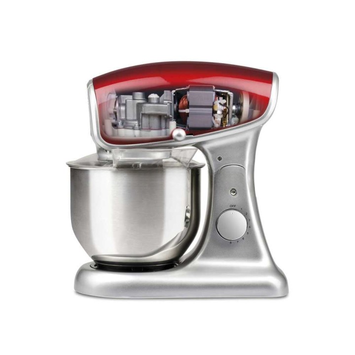 G3 FERRARI Pastaio DELUXE planetaarinen yleiskone, 1 200 W, 5,2 l, punainen