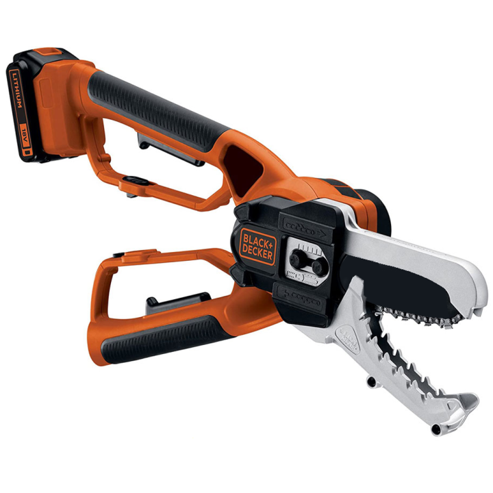 Black Decker Alligator GKC1000L akkukäyttöinen oksasaha 18 V 2 Ah