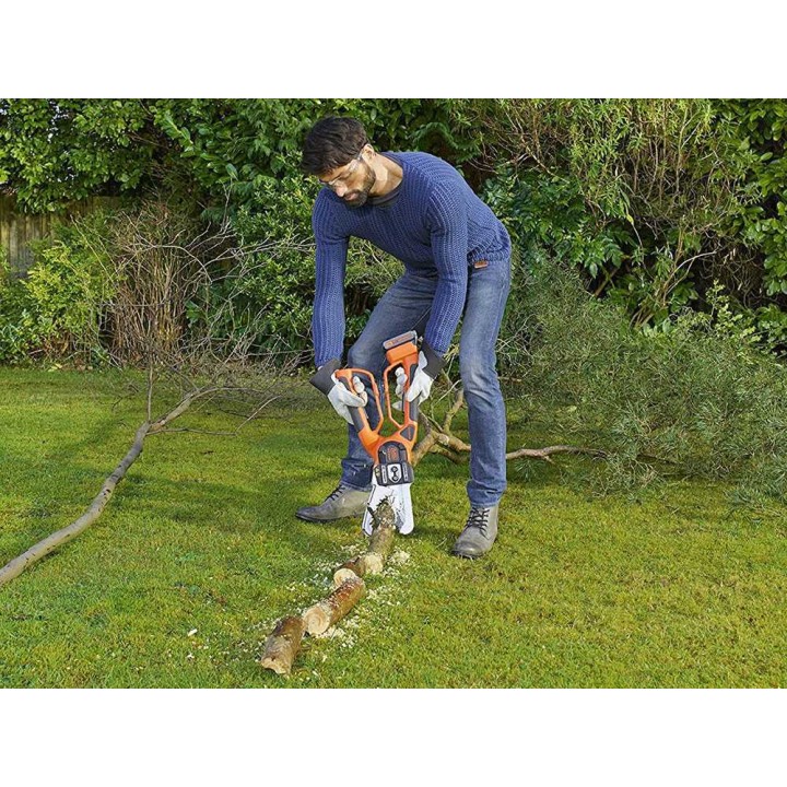 Black&Decker Alligator GKC1000L akkukäyttöinen oksasaha, 18 V, 2 Ah