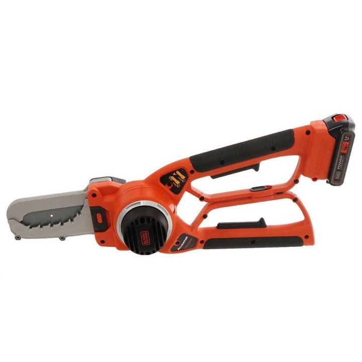 Black&Decker Alligator GKC1000L akkukäyttöinen oksasaha, 18 V, 2 Ah