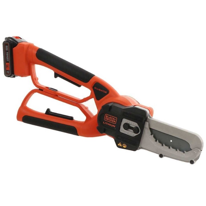 Black&Decker Alligator GKC1000L akkukäyttöinen oksasaha, 18 V, 2 Ah