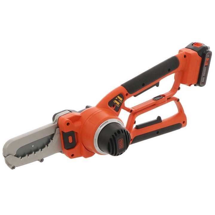 Black&Decker Alligator GKC1000L akkukäyttöinen oksasaha, 18 V, 2 Ah