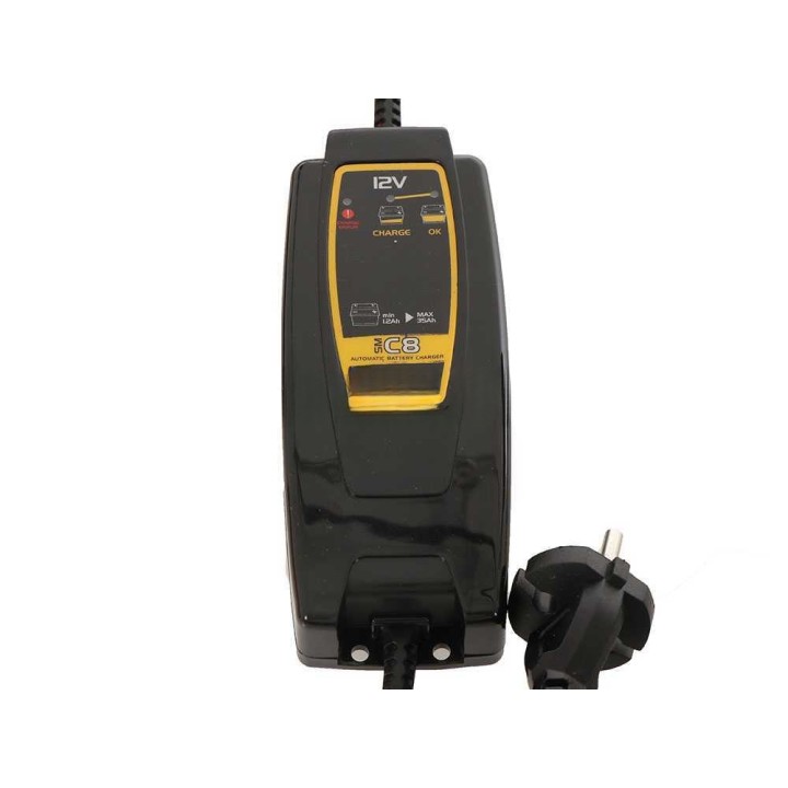 Deca SM C8 automaattinen 12 V akkulaturi ja ylläpitolaturi, 14 W