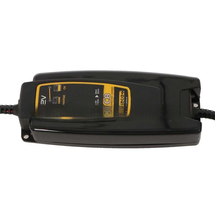 Deca SM C8 automaattinen 12 V akkulaturi ja ylläpitolaturi, 14 W