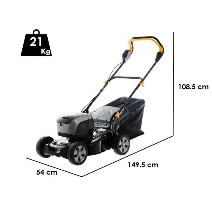 Alpina AL5 4148 Li Kit akkuruohonleikkuri, 41 cm, 48 V, 4 Ah