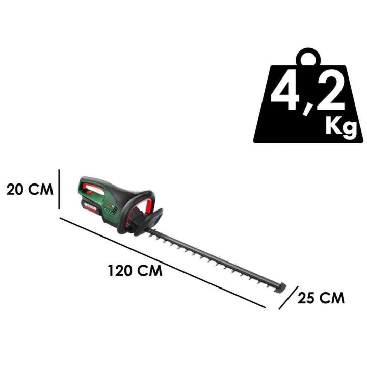 Bosch AdvancedHedgeCut 36 akkupensasleikkuri, 36 V, 2 Ah, 65 cm