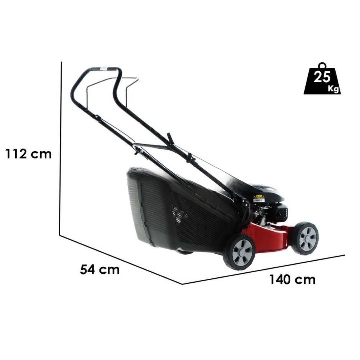 Castelgarden XC 43 CG -ruohonleikkuri, 41 cm, ST 120, 123 cm³