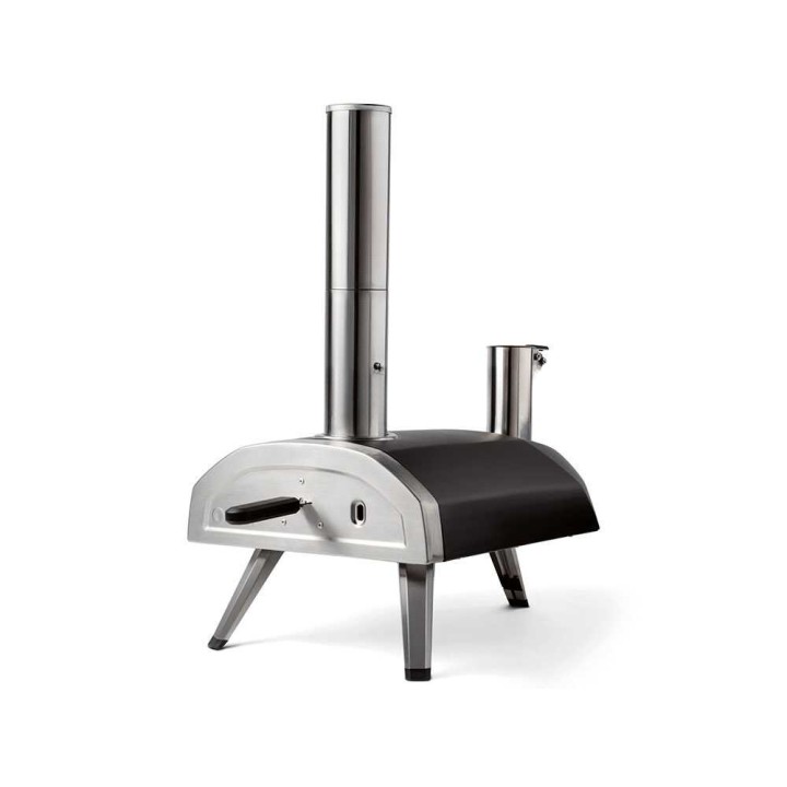 Ooni FYRA 12 -pellettiuuni pizzalle, 30 × 30 cm, antrasiitinharmaa