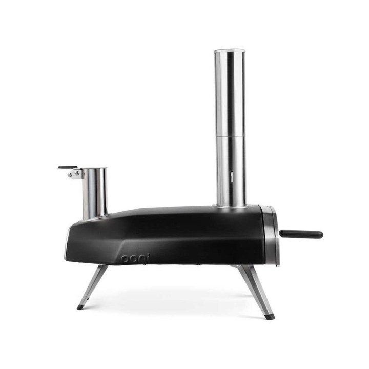 Ooni FYRA 12 -pellettiuuni pizzalle, 30 × 30 cm, antrasiitinharmaa