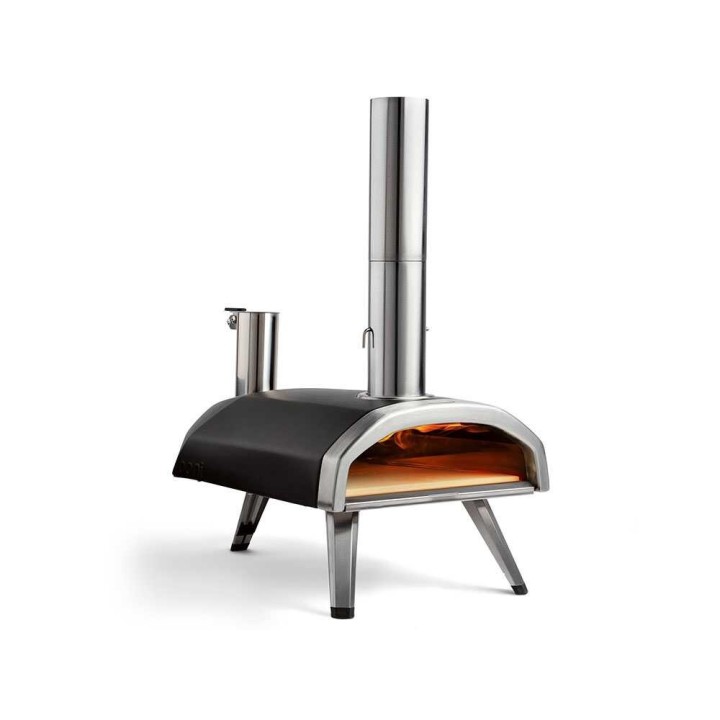 Ooni FYRA 12 -pellettiuuni pizzalle, 30 × 30 cm, antrasiitinharmaa