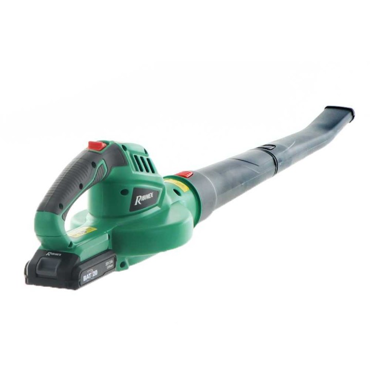 Ribimex PRBAT20-S akkukäyttöinen puhallin, 20 V, 2 Ah, 180 km/h