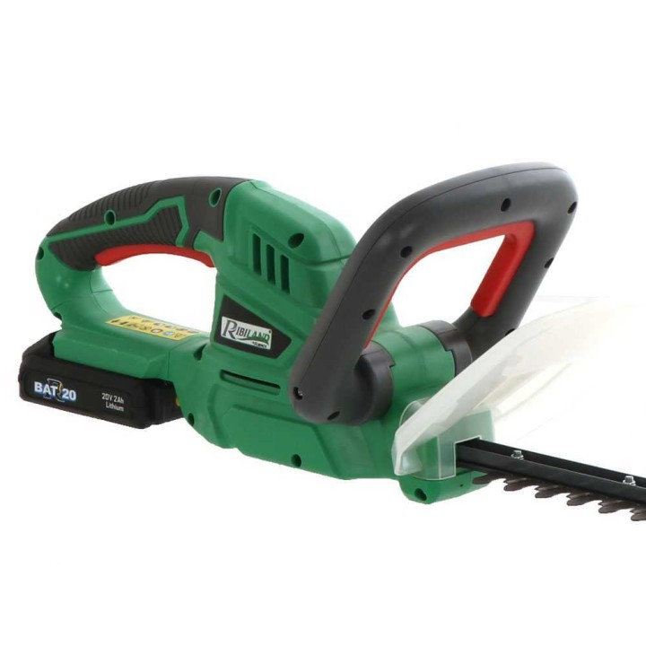 Ribimex PRBAT20-TH akkupensasleikkuri, 20 V, 52 cm, akku ja laturi